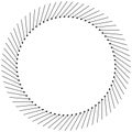 Rotate circular, radial arrows for cycle, iteration concepts. Concentric pointers for process, procedure, repetition themes.