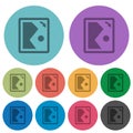 Rotate image right color darker flat icons