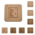Rotate image right wooden buttons