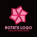 Rotate Logo Design Inspiration For Business And Company