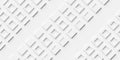 Rotated tire track squares grid pattern geometrical white background wallpaper banner pattern top view flat lay from above