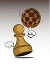 Rotating chess world