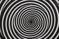 Rotating circles optic illusion Royalty Free Stock Photo