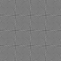 Rotating squares repeatable abstract pattern. Monochrome texture
