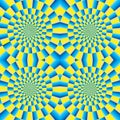 Rotation motion illusion