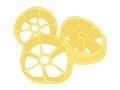 Rotelle pasta. Royalty Free Stock Photo