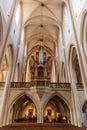 ROTHENBURG, GERMANY - AUGUST 29, 2019: St. James's Church in Rothenburg ob der Tauber, Bavaria state, Germa Royalty Free Stock Photo