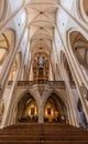 ROTHENBURG, GERMANY - AUGUST 29, 2019: St. James's Church in Rothenburg ob der Tauber, Bavaria state, Germa Royalty Free Stock Photo