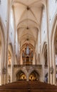 ROTHENBURG, GERMANY - AUGUST 29, 2019: St. James's Church in Rothenburg ob der Tauber, Bavaria state, Germa Royalty Free Stock Photo