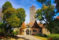 Rothenburg in Germany, the castle gate