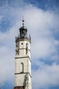 ROTHENBURG, GERMANY/EUROPE - SEPTEMBER 26 : Old clock tower in R