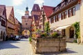 Rothenburg ob der Tauber Royalty Free Stock Photo