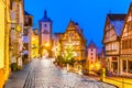 Rothenburg ob der Tauber, Bayern, Germany Royalty Free Stock Photo