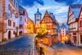 Rothenburg ob der Tauber, Bavaria, Germany Royalty Free Stock Photo
