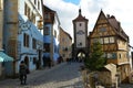 Rothenburg ob der Tauber, Germany, at Christmas Royalty Free Stock Photo