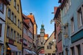 Rothenburg ob der Tauber Germany at Roderbrunnen