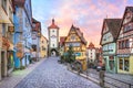 Rothenburg ob der Tauber, Germany Royalty Free Stock Photo