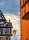 Rothenburg ob der Tauber -half timbered houses