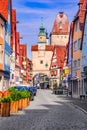 Rothenburg ob der Tauber - Markus Tower, Bavaria, Germany