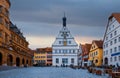 Rothenurg Is a German medieval town, known for its half-timbered houses line the cobblestone lanes of its old town Royalty Free Stock Photo