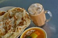 Roti Canai and Teh Tarik