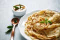 Roti Canai Royalty Free Stock Photo