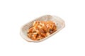 Roti with Thai tea sauce Royalty Free Stock Photo