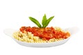 Rotini Pasta Royalty Free Stock Photo