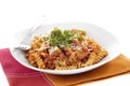 Rotini Pasta Royalty Free Stock Photo