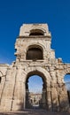 Rotland tower of Roman theater (I c. BC). Arles, France