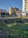 Rotonda, Byzantine Forum of DurrÃ«s, city of DÃ¼rres (Durazzo, Albania, Europe)