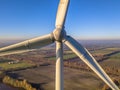 Rotor and Nacelle of Wind Turbine Royalty Free Stock Photo