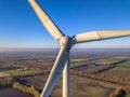 Rotor and Nacelle of Wind Turbine Royalty Free Stock Photo