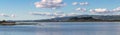 Rotorua lake panoramic view, New Zealand Royalty Free Stock Photo