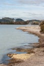 Rotorua lake shoreline