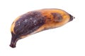 Rotten banana Royalty Free Stock Photo