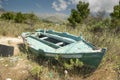 Rotten boat near Argostoli