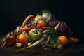 Rotten food digitalart. Generate Ai