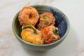 Rotten left over dehydrated pumpkins