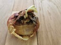 Rotten onion tuber, post harvest disease