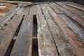 Rotten roof timbers, wood rafters, ceiling roof joists badly needs repairing, removing and replacing