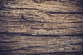 Rotten wood with lines broken pattern, weathered cracked vignette grunge texture Royalty Free Stock Photo