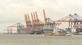 Rotterdam Harbour Royalty Free Stock Photo