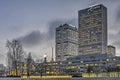 Rotterdam hospital twin towers