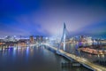 Rotterdam, Netherlands, City Skyline Royalty Free Stock Photo