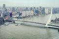 Rotterdam river and bridge