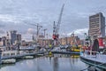 Rotterdam Leuvehaven harbour