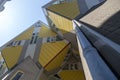 Cube house - the original landmark of Rotterdam Royalty Free Stock Photo