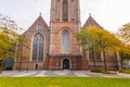 Exterior view of the Grote of Sint-Laurenskerk in Rotterdam, the Netherlands