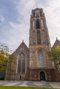 Exterior view of the Grote of Sint-Laurenskerk in Rotterdam, the Netherlands